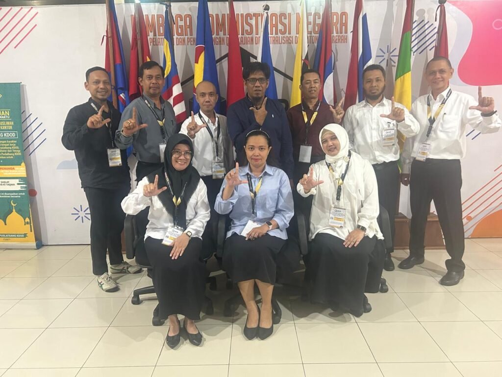 Peserta Diklat PKP Angkatan II Tahun 2024, Salah satunya Lurah Karang Rejo, Budi.