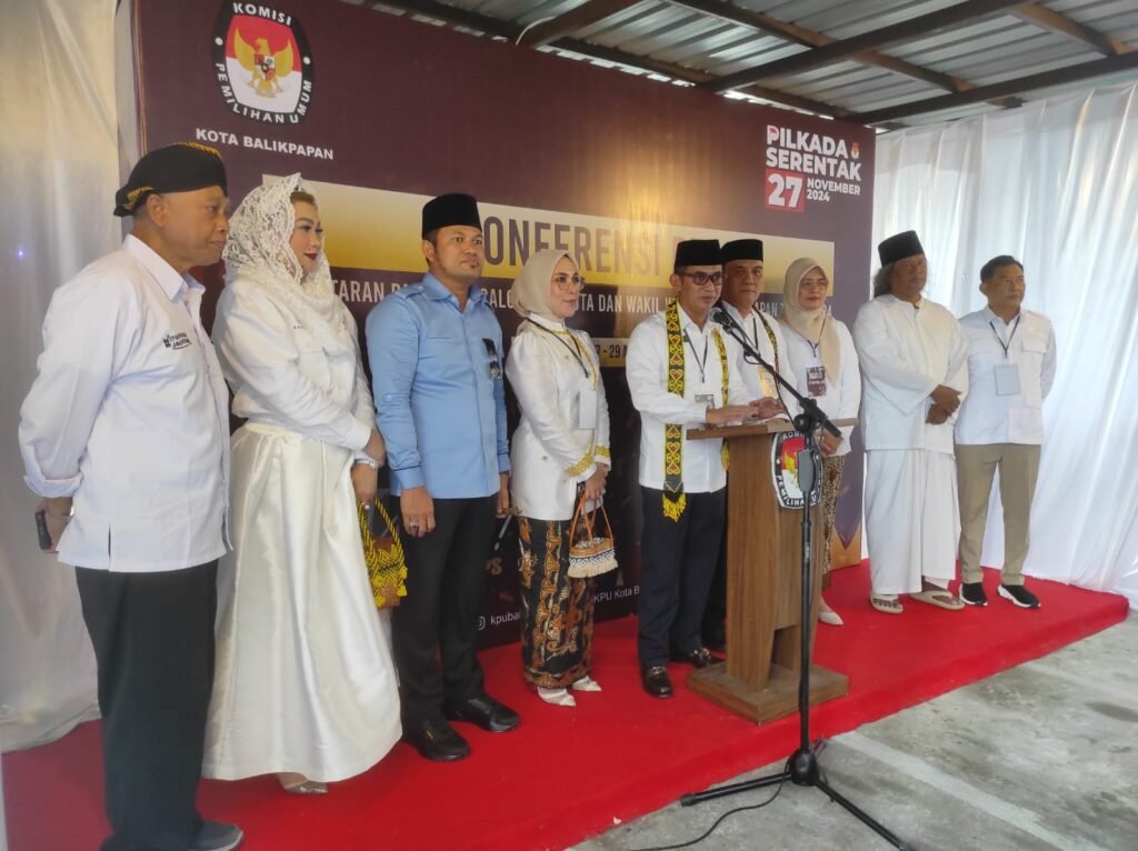 WhatsApp Image 2024 08 29 at 20.36.37 Petahana Rahmad Mas’ud Berpasangan dengan Bagus Susetyo Mendaftar ke KPU, Maju Pilkada Balikpapan 2024 PROKALTIM
