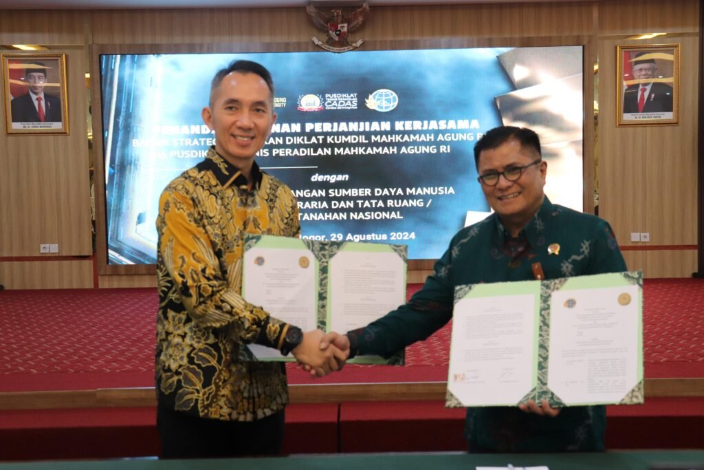 WhatsApp Image 2024 08 30 at 14.32.21 Kementerian ATR/BPN dan MA Jalin Kerja Sama untuk Perkuat Kapasitas Hakim dalam Menangani Kasus Pertanahan dan Tata Ruang PROKALTIM