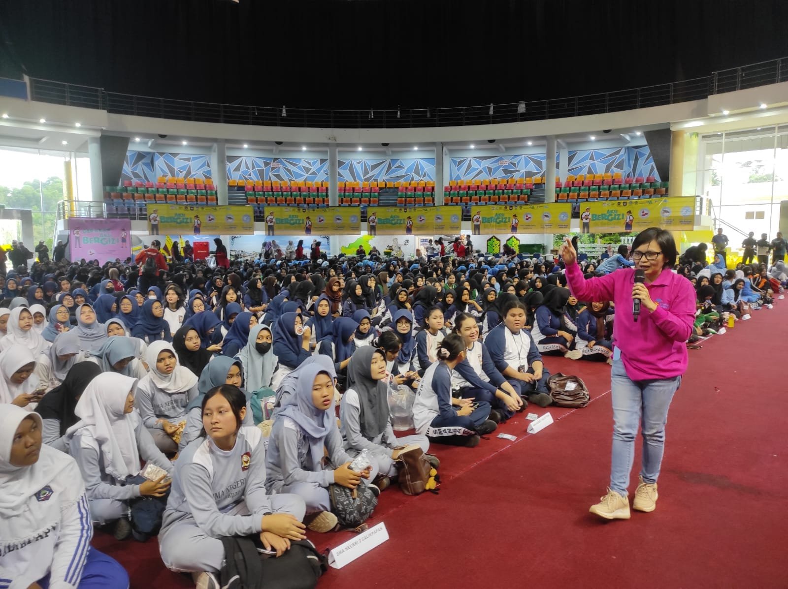Sebanyak 1.300 Siswi SMA-SMK se-Balikpapan Mengikuti Gerakan Aksi&hellip;