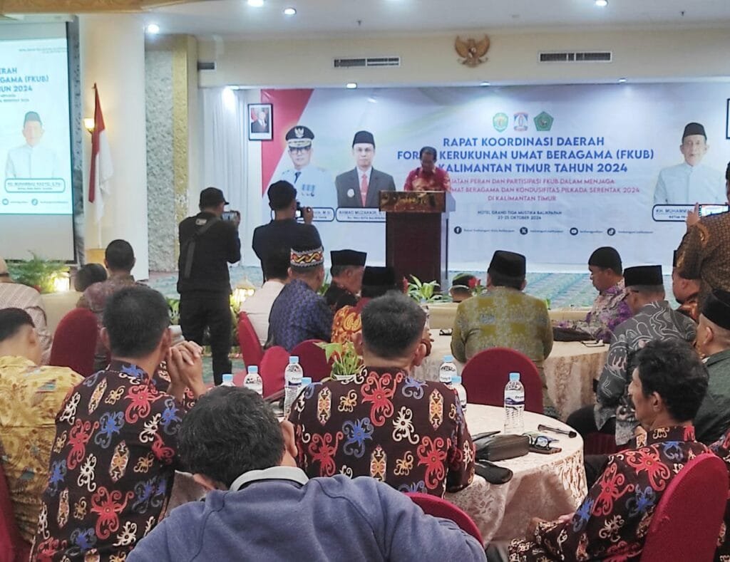 WhatsApp Image 2024 10 24 at 20.39.48 Kesbangpol Balikpapan Gelar Rakorda Forum Kerukunan Umat Beragama se-Kaltim Tahun 2024 PROKALTIM