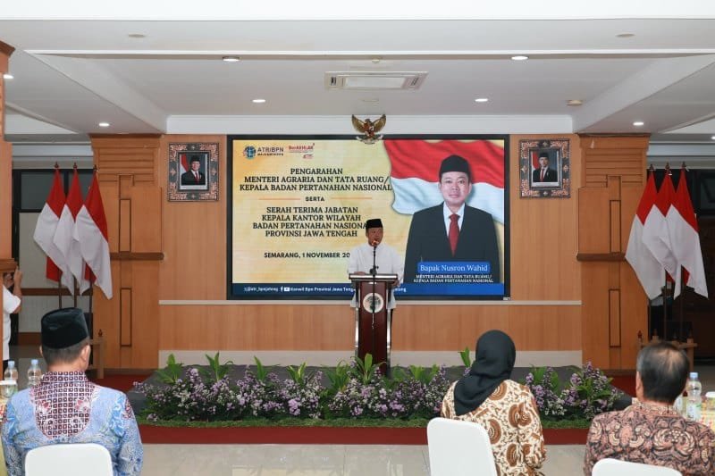 WhatsApp Image 2024 11 03 at 07.44.56 Kunjungan Kerja Pertama ke Jateng, Menteri Nusron: Samakan Gelombang Pemikiran dan Filosofi untuk Mencapai Tujuan PROKALTIM