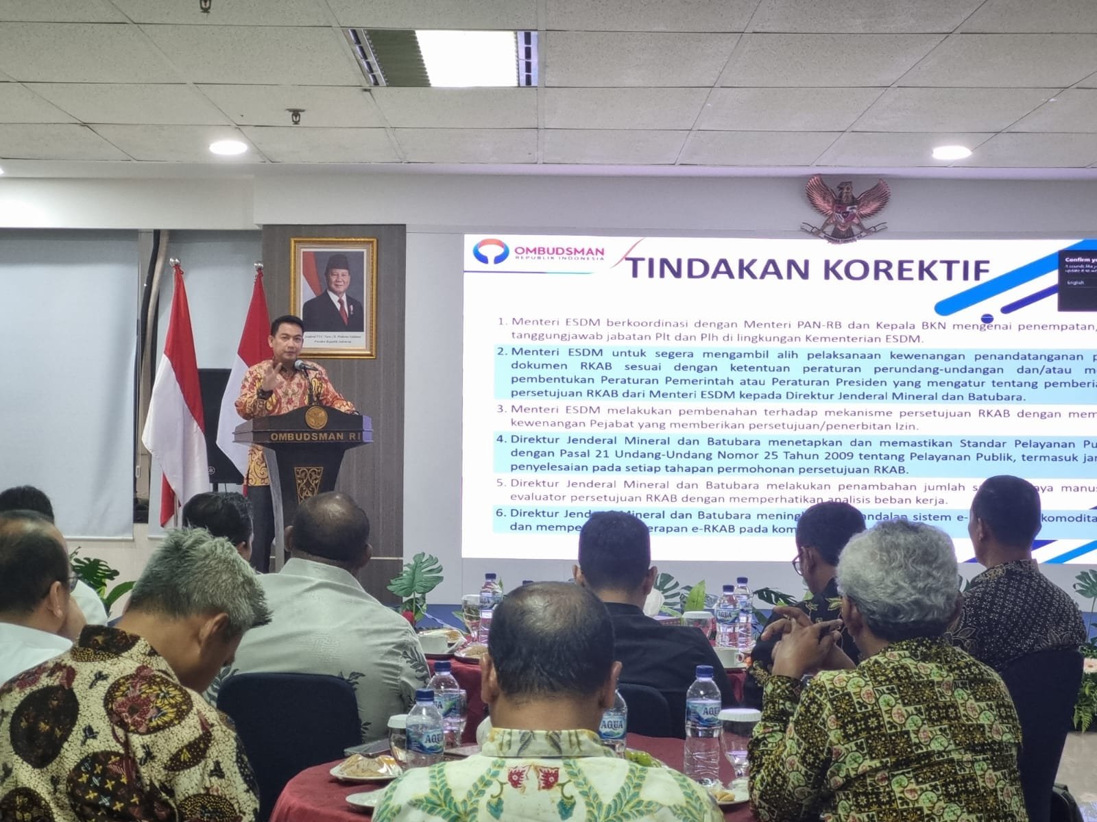 WhatsApp Image 2024 12 24 at 12.04.21 Ombudsman RI Temukan Maladministrasi dalam Penerbitan Persetujuan RKAB Pertambangan Mineral dan Batubara 2021-2024 PROKALTIM