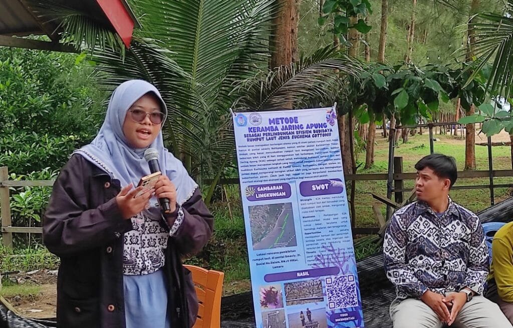 WhatsApp Image 2025 02 14 at 20.12.50 Inovasi Keramba Tali Jaringan Apung oleh Siswi SMA Nasional KPS Balikpapan untuk Budidaya Rumput Laut di Pantai Smacly Lamaru PROKALTIM