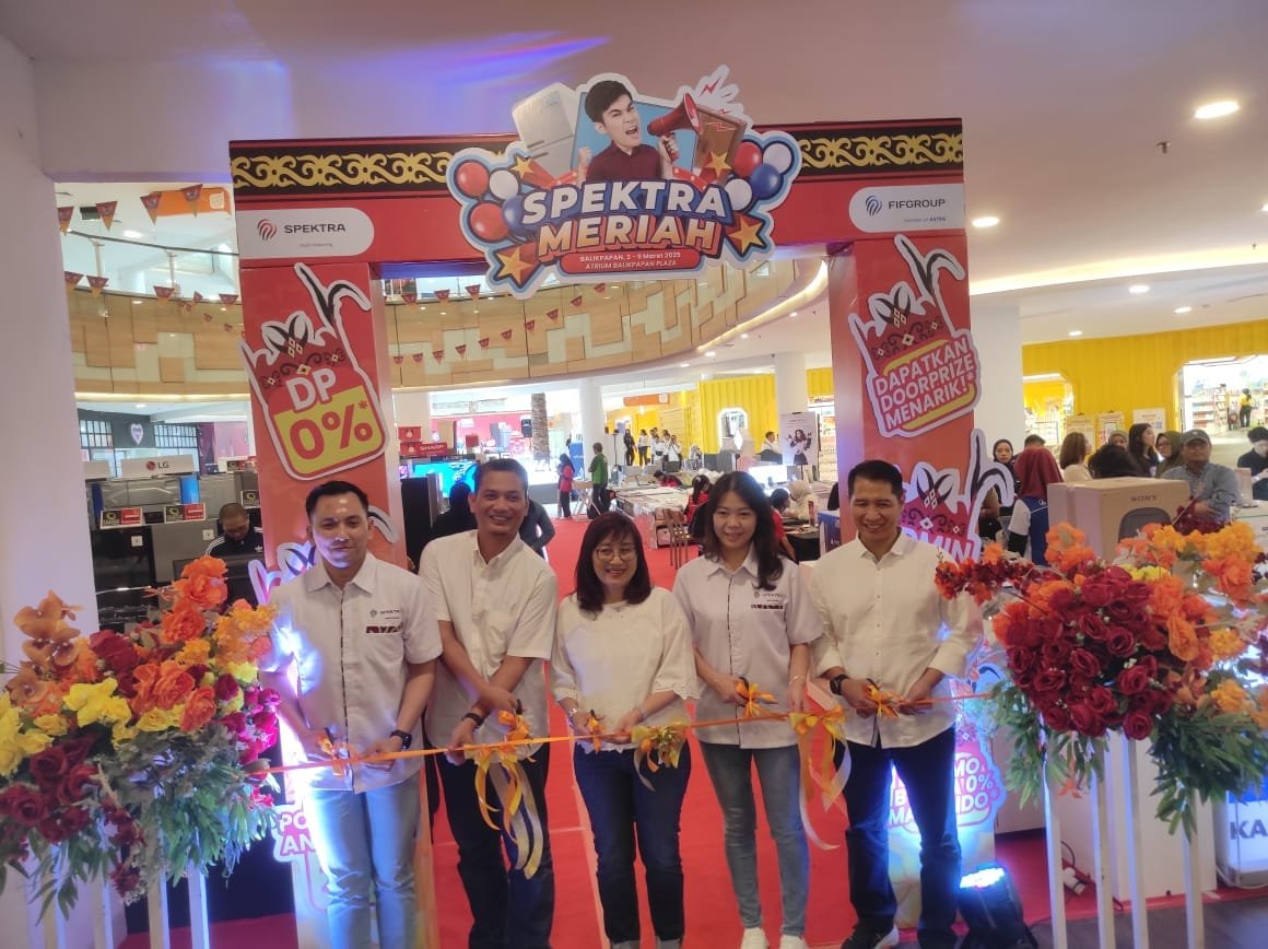 SPEKTRA Meriah Kembali Hadir di Balikpapan, Tawarkan Potongan Angsuran dan Cicilan Mulai dari 0% PROKALTIM 1 WhatsApp Image 2025 03 03 at 21.38.02 SPEKTRA Meriah Kembali Hadir di Balikpapan, Tawarkan Potongan Angsuran dan Cicilan Mulai dari 0% PROKALTIM