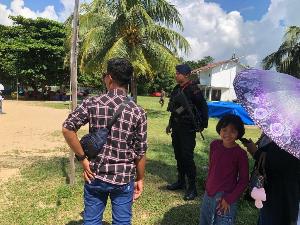 WhatsApp Image 2025 04 07 at 16.47.21 Detasemen Gegana Tingkatkan Keamanan di Destinasi Wisata Populer Selama Libur Lebaran PROKALTIM