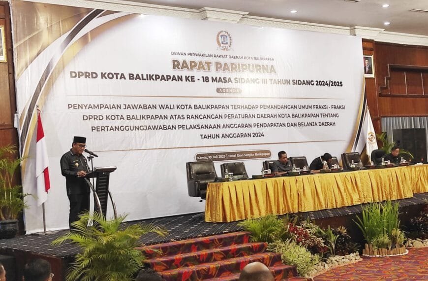 Wali Kota Jawab Catatan Fraksi soal LKPJ APBD 2024