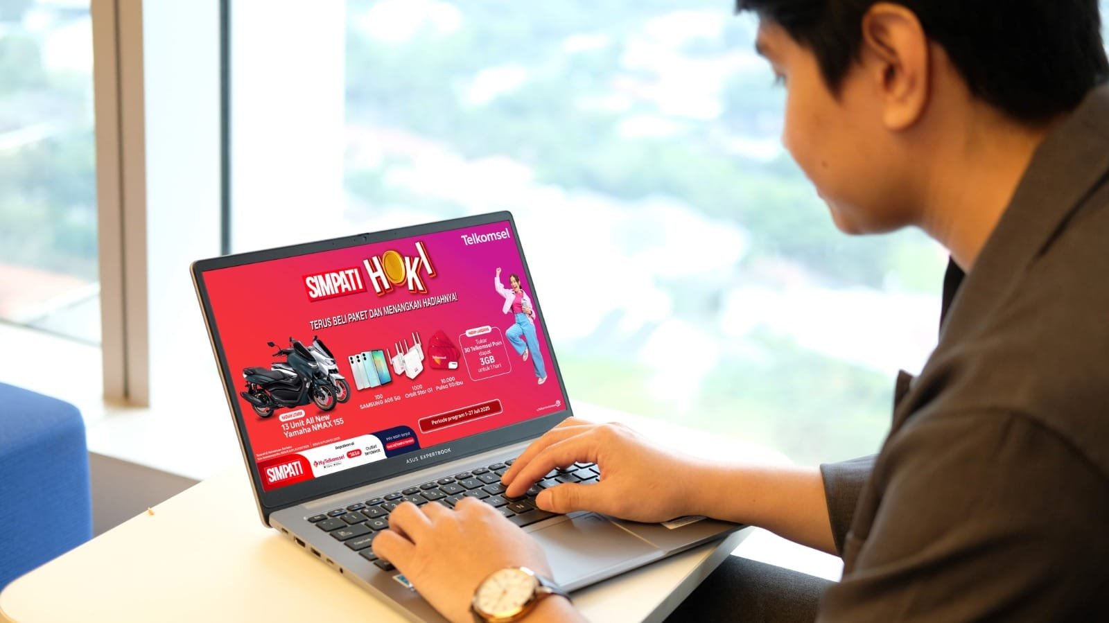 WhatsApp Image 2025 07 27 at 12.29.15 Telkomsel Hadirkan Program Undian SIMPATI HOKI Berhadiah Miliaran Rupiah, Lengkapi Ragam Keuntungan Digital Lifestyle SIMPATI PROKALTIM