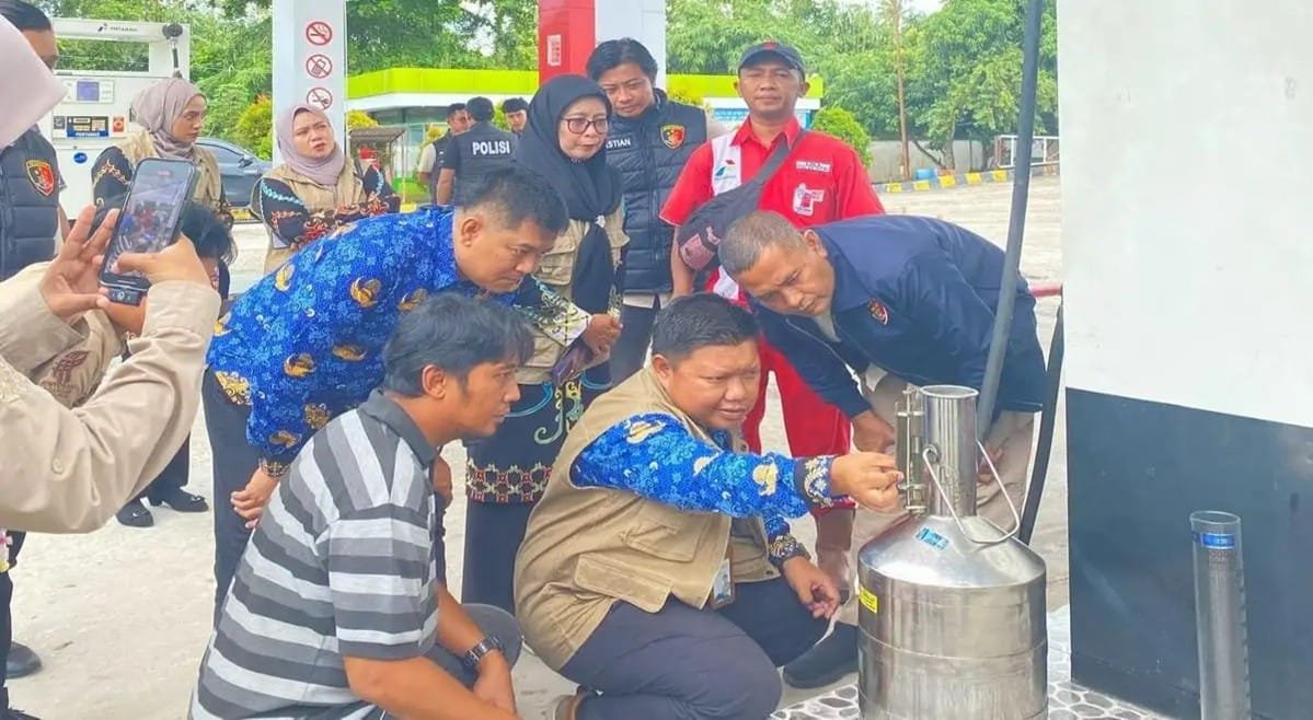 Picture5 3 Dinas KUKM Perindag Lakukan Tera BBM di SPBU, Cegah Potensi Penyalahgunaan PROKALTIM
