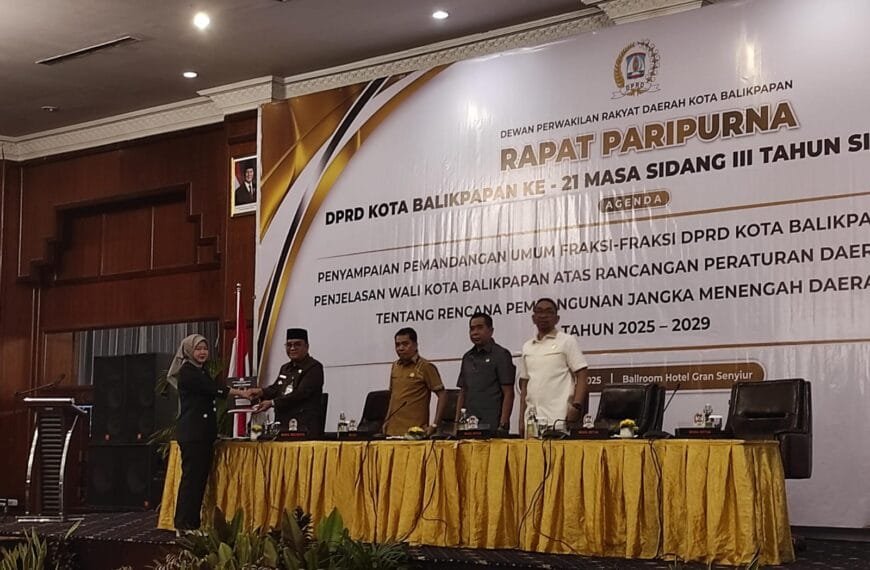 Fraksi Nasdem DPRD Kota Balikpapan Sampaikan Pandangan atas Nota Penjelasan Wali Kota terkait RPJMD 2025-2029