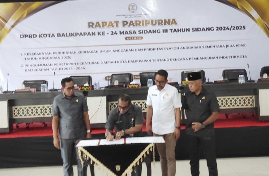 DPRD Balikpapan Sepakati Perubahan KUA-PPAS 2025, Anggaran Naik, Belanja Bertambah