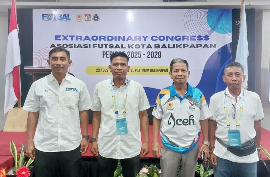 Futsal Balikpapan Gaspol, Pengurus Baru Dilantik dengan Dukungan Wali Kota