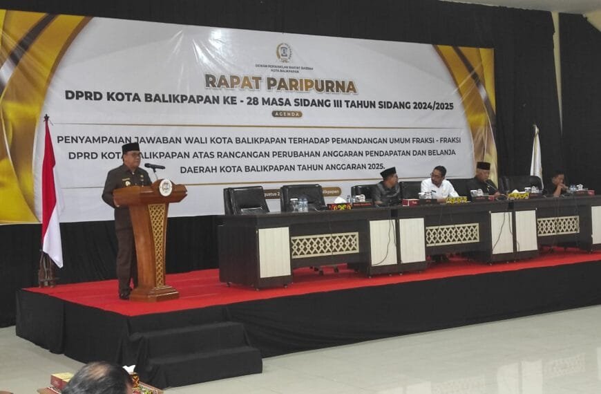 Paripurna DPRD Bahas APBD-P 2025, Dewan Minta Pemkot Maksimalkan Serapan Anggaran