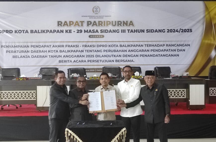 Enam Fraksi DPRD Setujui APBD-P 2025, Nilainya Capai Rp4,75 Triliun