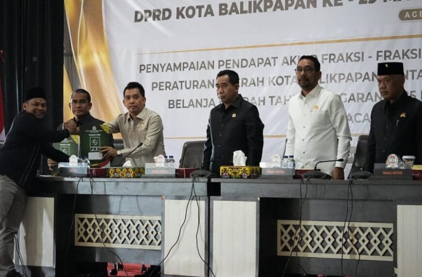 Fraksi PKB Setujui Perubahan APBD Balikpapan 2025, Tekankan Kesejahteraan Veteran