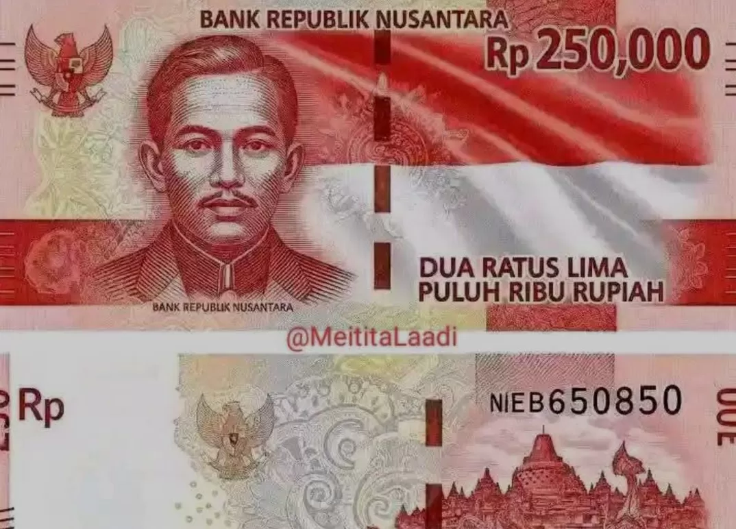 Hoaks Pecahan Uang Rp 250.000 Edisi HUT ke-80 RI, Ini Penjelasan Resmi PROKALTIM 1 uang pecahan baru Hoaks Pecahan Uang Rp 250.000 Edisi HUT ke-80 RI, Ini Penjelasan Resmi PROKALTIM