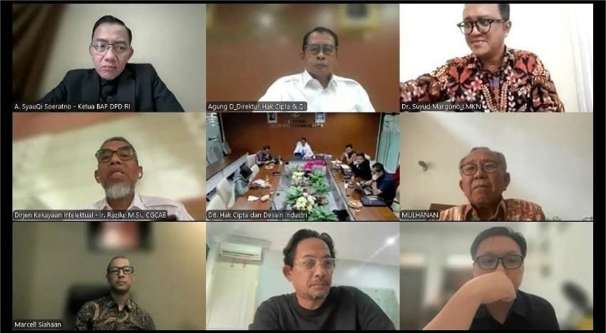 DPD RI Dorong Revisi UU Hak Cipta untuk Lindungi Kreativitas Mahasiswa dan Seniman Daerah DPD RI Dorong Revisi UU Hak Cipta untuk Lindungi Kreativitas Mahasiswa dan Seniman Daerah PROKALTIM