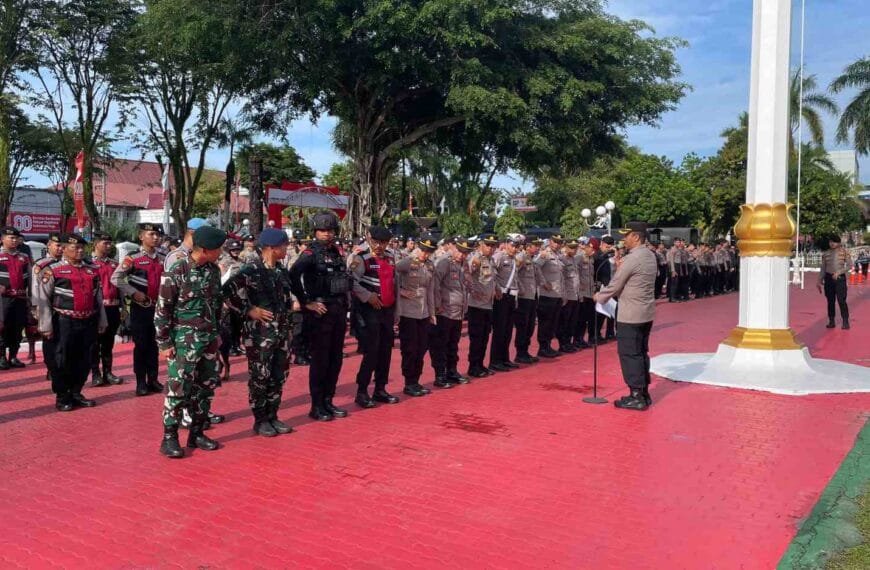 Amankan Aksi Unjuk Rasa, 1 SST Anti Anarkis Batalyon A Brimob Kaltim Bergeser ke DPRD Kota Balikpapan