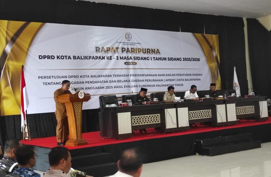 DPRD Balikpapan Setujui Penyempurnaan Raperda APBD Perubahan 2025 Hasil Evaluasi Gubernur