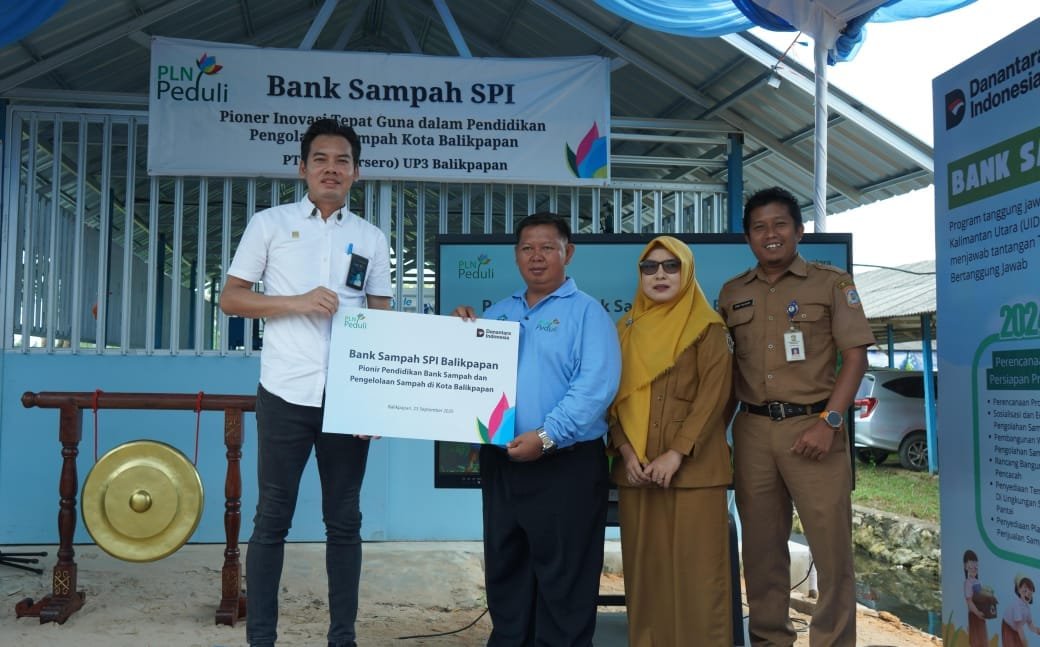 WhatsApp Image 2025 09 25 at 07.30.20 PLN Dukung Bank Sampah SPI Balikpapan, Model Edukasi Lingkungan Berbasis Sekolah PROKALTIM