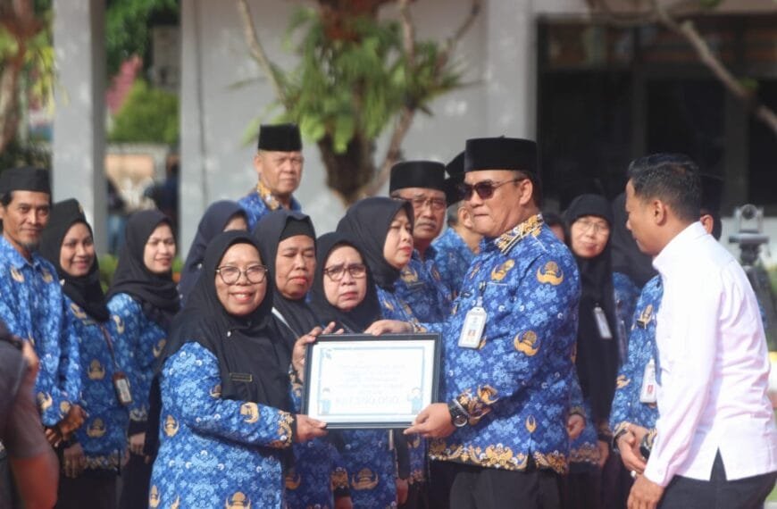 Wakil Wali Kota Balikpapan Lepas ASN Purna Tugas, Serahkan SK CPNS dan PPPK, Dukung Atlet Korpri Berlaga di Pornas XVII