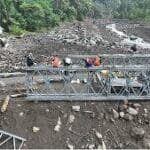 Kementrian PU Targetkan Pemasangan Jembatan Bailey Teodhae 1 Rampung 4 Oktober 2025