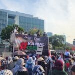 Aksi Kawal Global Sumud Flotilla, Massa Desak Aktivis yabg Ditahan Israel Dibebaskan