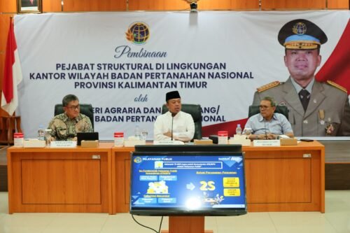 WhatsApp Image 2025 10 25 at 14.42.41 Menteri ATR/BPN Nusron Wahid Tekankan Transformasi Digital dan Penguatan SDM di Lingkungan Kanwil BPN Provinsi Kaltim PROKALTIM