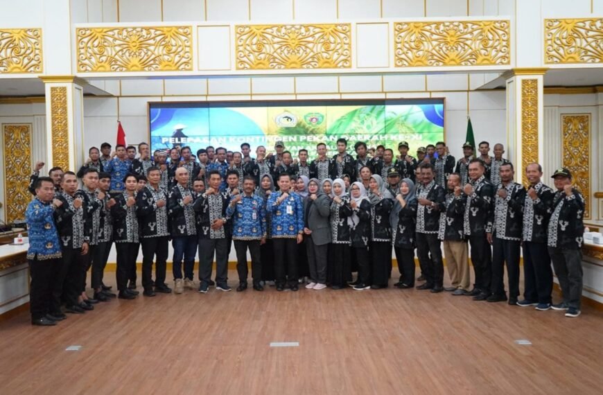 Lepas Kontingen KTNA, Sekda Tohar Berikan Hasil Terbaik