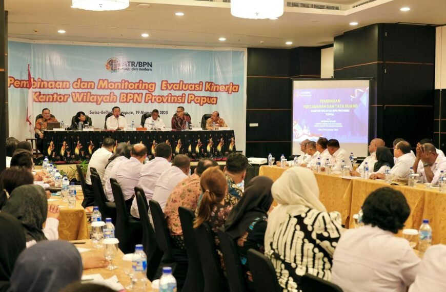 Pembinaan di Kanwil BPN Provinsi Papua,&hellip;