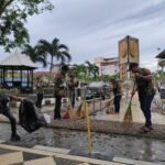 Geppak Gelar Aksi Bersih Taman Tugu Adipura, Tegaskan Komitmen Jaga Kota Beriman