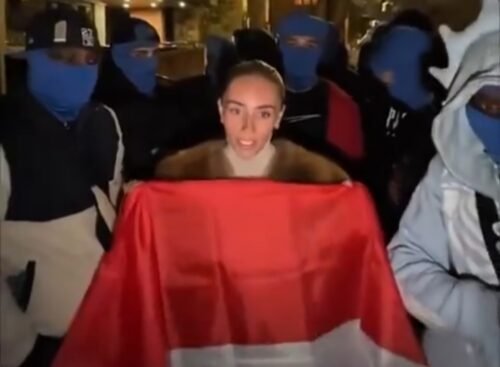 Bonnie blue lecehkan bendera Indonesia protimes.c Kasus Pelecehan Merah Putih, KBRI Resmi Laporkan Bonnie Blue, DPR: Negara Tak Boleh Lembek PROKALTIM