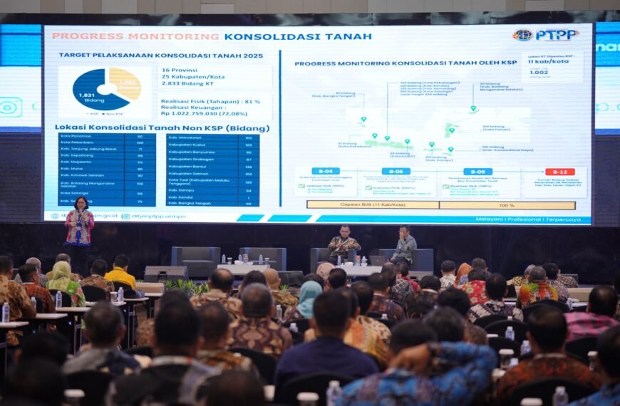 Berita PROKALTIM 35 Kementerian ATR/BPN Targetkan Penuntasan Konsolidasi Tanah 2025 di Seluruh Indonesia