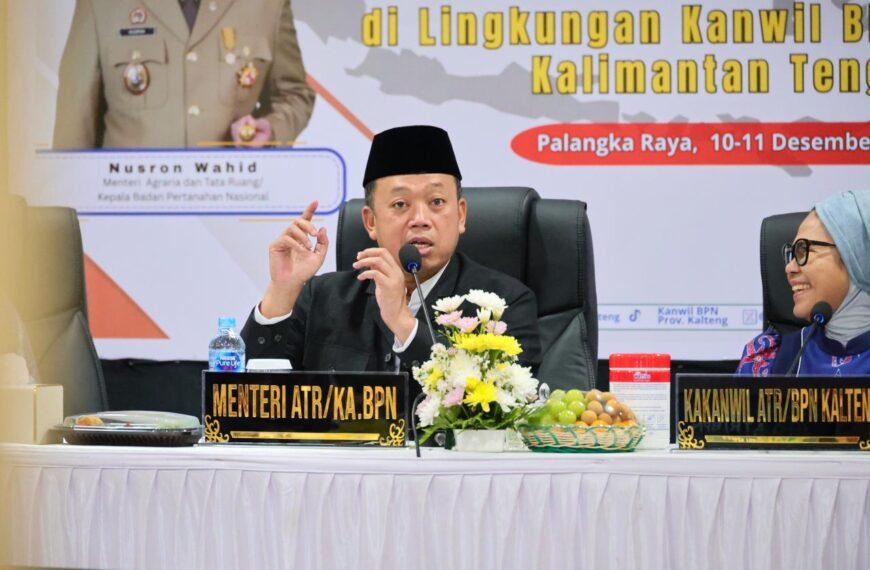 Pembinaan di Kanwil BPN Provinsi Kalteng,&hellip;