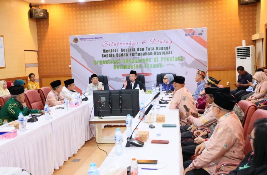 Percepat Sertipikasi Tanah Wakaf di Kalteng,&hellip;