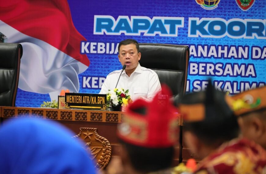 Menteri Nusron Imbau Pemda Kalteng Percepat&hellip;