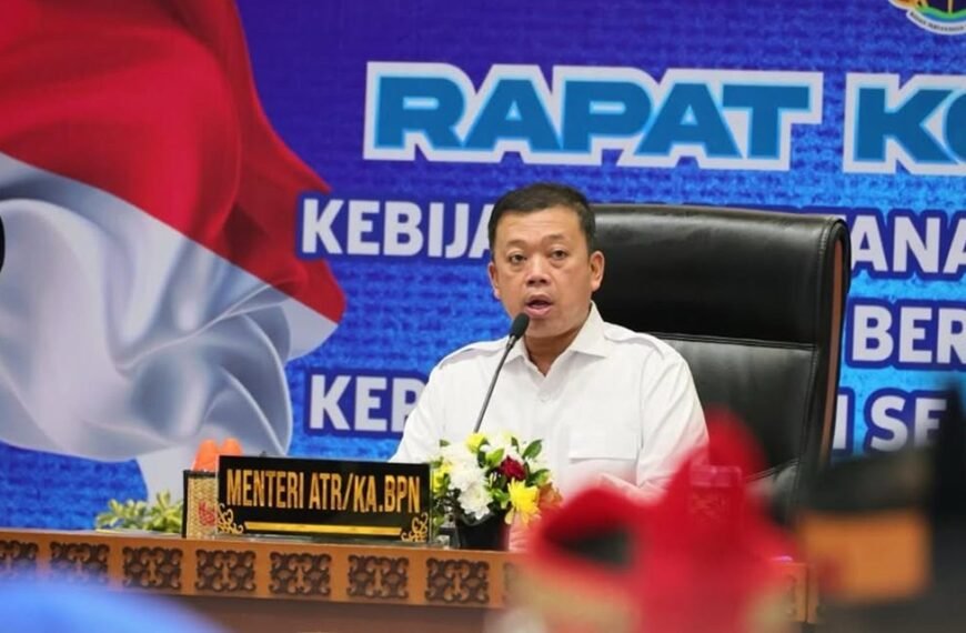 Menteri Nusron Imbau Pemda Kalteng Percepat&hellip;