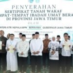 Serahkan 2.532 Sertipikat Tanah Wakaf dan Rumah Ibadah, Menteri Nusron Gagas Percepatan Sertipikasi melalui Kolaborasi
