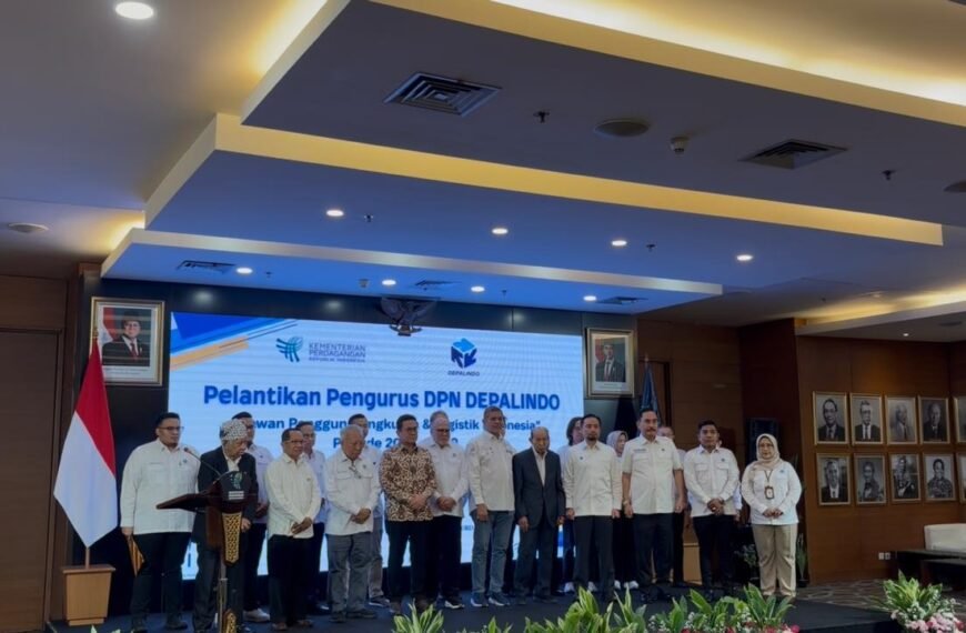 Pelantikan Depalindo Jadi Titik Penguatan Logistik Nasional bagi Daya Saing Produk Indonesia