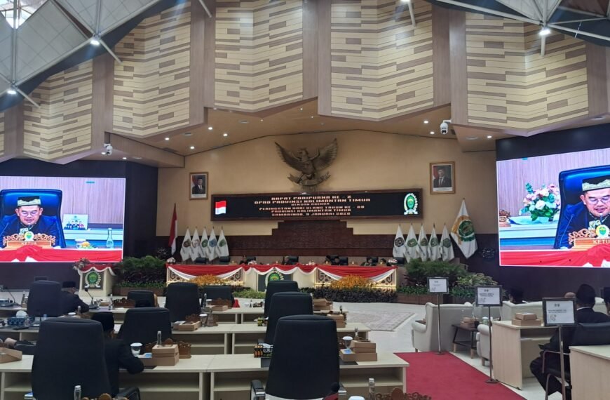 Kanwil BPN Provinsi Kaltim Hadiri Rapat&hellip;