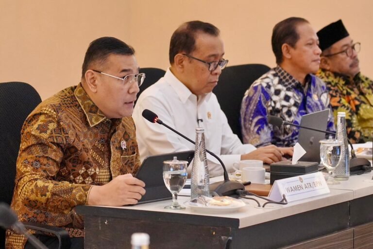 Wamen Ossy Pastikan Revisi Perpres RTR Kawasan Jabodetabek–Punjur untuk Perkuat Mitigasi Bencana
