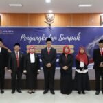 Kanwil BPN Provinsi Kaltim Ikuti Pengangkatan Sumpah Majelis Pembina dan Pengawas PPAT Wilayah Kalimantan Timur Secara Daring