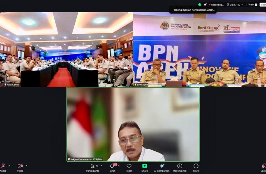 Buka Rakerda Kanwil BPN Provinsi Aceh,&hellip;