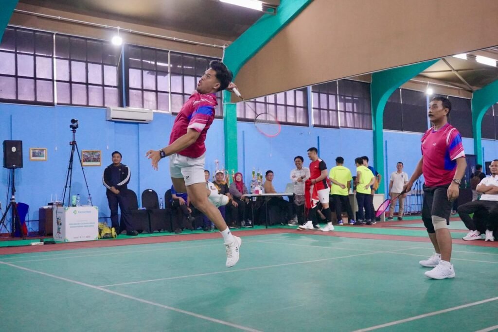 WhatsApp Image 2026 01 17 at 10.59.13 Ikuti Kejuaraan Bulutangkis HUT ke-54 KORPRI, Kementerian ATR/BPN Melaju ke Semifinal PROKALTIM