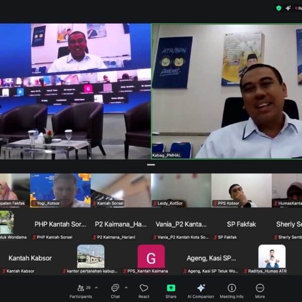 Isi Materi di Rakerda Kanwil BPN Provinsi Papua&hellip;