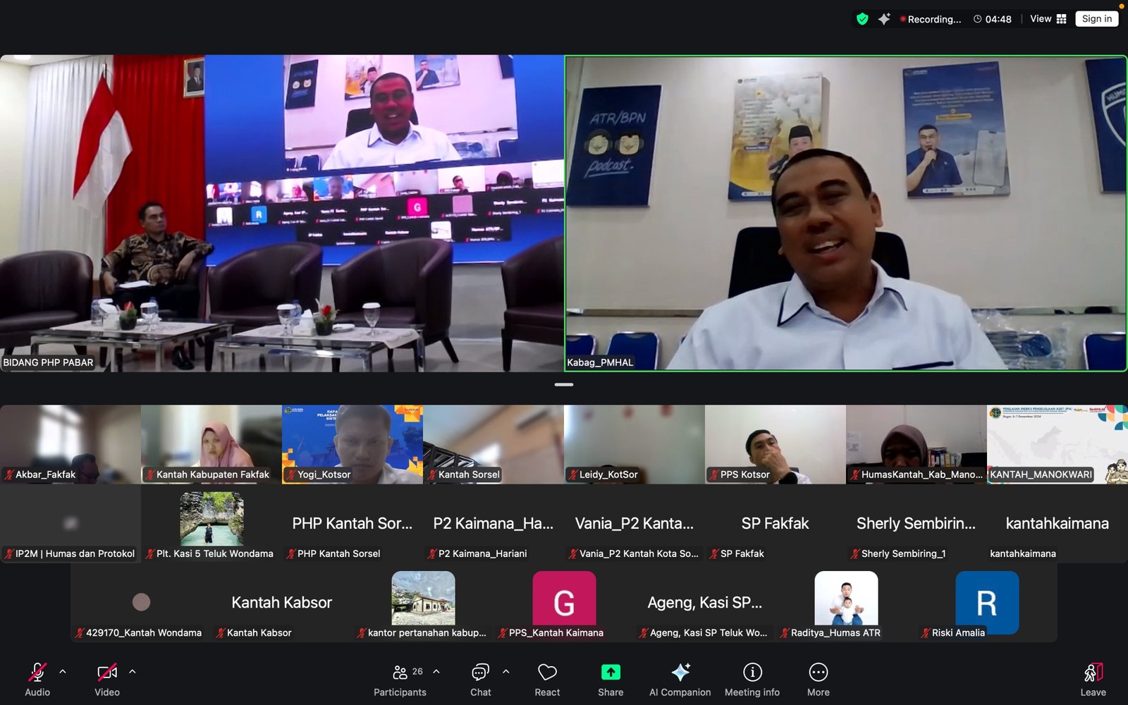 WhatsApp Image 2026 01 29 at 11.42.00 Isi Materi di Rakerda Kanwil BPN Provinsi Papua Barat, Biro Humas dan Protokol Imbau Jajaran Optimalkan Implementasi PESO dan Pengaduan Masyarakat PROKALTIM