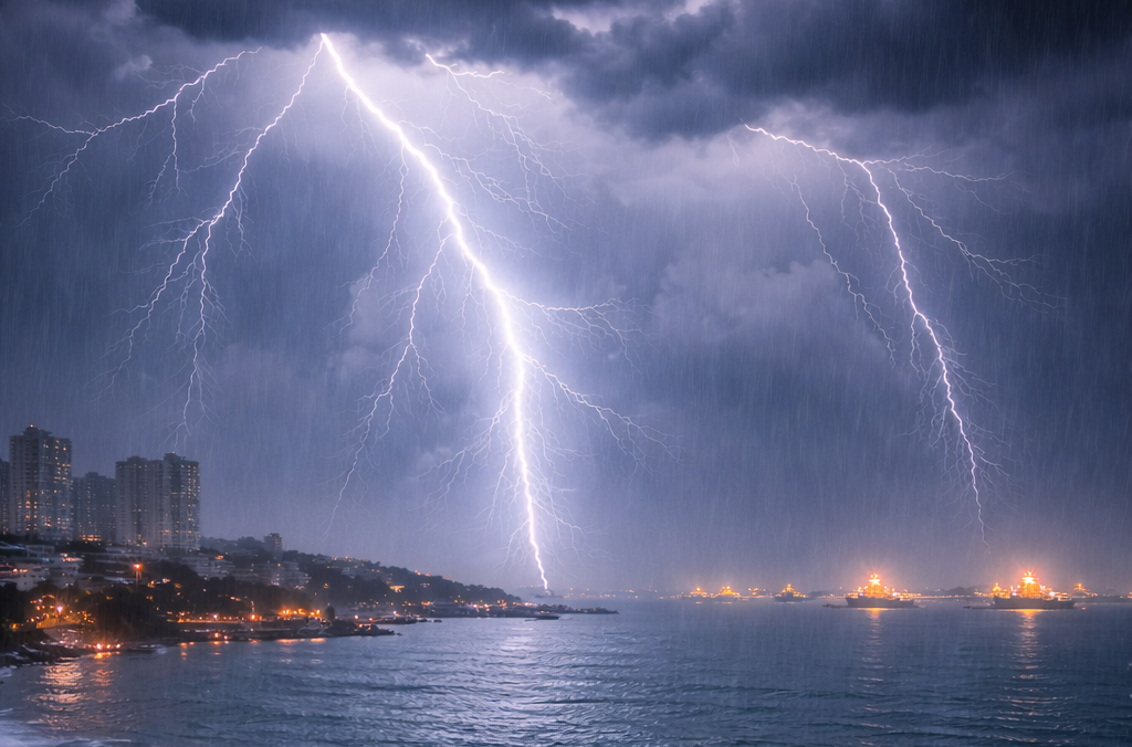 berita cuaca balikpapan petir hujan e1769780114299 Cuaca Balikpapan Tidak Stabil, Hujan dan Petir Mengintai Akhir Januari PROKALTIM