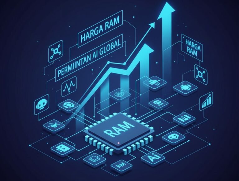 Naiknya harga RAM dipicu lonjakan permintaan AI global