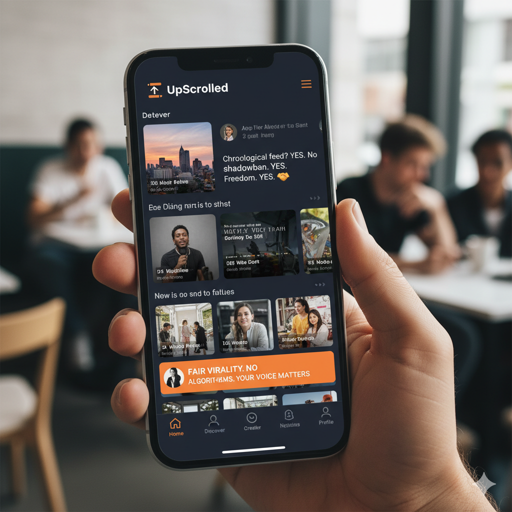 Upscrolled Menguat di Ruang Digital, Medsos Baru Tantang Dominasi Platform Lama PROKALTIM 1 upscrolled medsos baru tantang platform lama Upscrolled Menguat di Ruang Digital, Medsos Baru Tantang Dominasi Platform Lama PROKALTIM