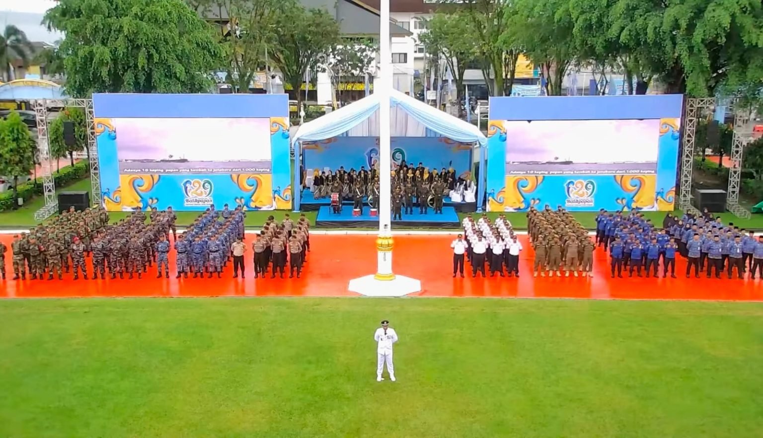 Peringatan HUT ke-129 Balikpapan digelar sederhana dengan fokus pada efisiensi anggaran dan pembangunan berkelanjutan yang berpihak pada masyarakat